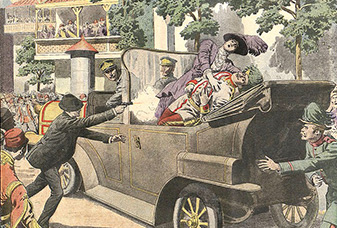 Assassinat de l’archiduc François-Ferdinand, élément déclencheur de la Première Guerre mondiale